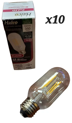 (10-PK) Halco 85073 T14CL4ANT/827/LED2 Pro LED Solid State T14 Light Bulb - Image 1 of 2