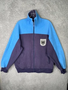 Chaqueta De Colección Ejército Alemán Bundeswehr Para Hombre Grande (52) Azul Cremallera Completa Wigu - Imagen 1 de 17