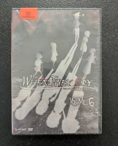 When They Cry Volume 6 DVD Episodes 23 24 25 26 USED JX63 - Picture 1 of 2