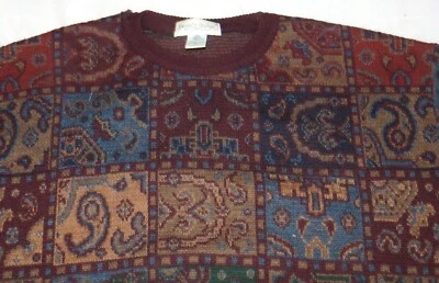 Tricots St Raphael 100% Pure New Merino Wool Size XL Sweater - One small hole - Image 1 of 4