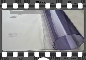 Renolit Cabrio Heckscheibe 1mm (Folie) PVC KLAR 60 x 137cm oder Corona Trennwand - Bild 1 von 1