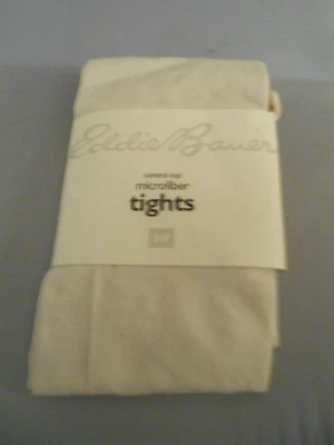 Nuevas Medias Eddie Bauer S P Off White Control Top Microfibra Yoga Atletismo Foto 1 de 2