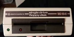 Commodore VIC-1541 Floppy Disk Drive - Untested, Powers ON, With Cables - Picture 1 of 11