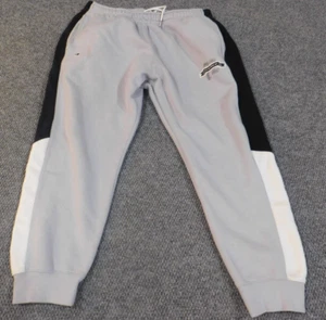 Nike Sweatpants Mens XXL Gray Y2K vintage stretch active classic swoosh - Picture 1 of 13