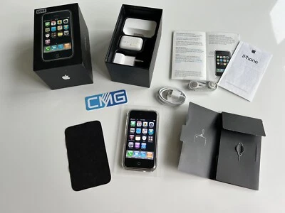 Apple iPhone 1. Generation 8GB 2G 1G 1st Gen A1203 Model 2007 OVP like new #81 - Bild 1 von 4