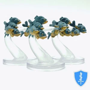 Quipper Swarm x3 - Mares y costas #15 D&D Iconos de los Reinos en miniatura - Imagen 1 de 1