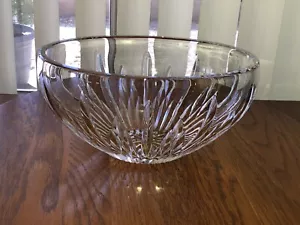 WATERFORD LG. 9 3/4 " HEAVY OVAL BOWL - Picture 1 of 8