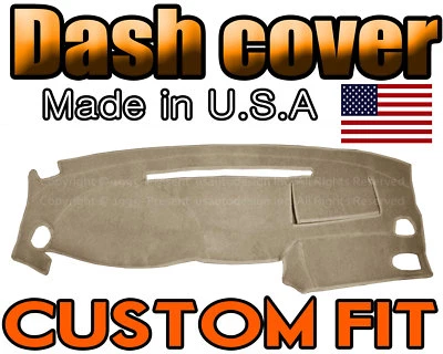 Fits 1999-2003  MITSUBISHI GALANT  DASH COVER MAT DASHBOARD PAD / BEIGE - Image 1 of 4