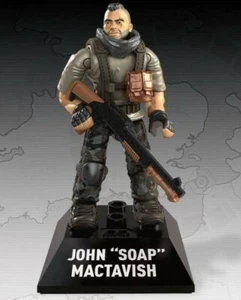 Mega Construx Black Series Call of Duty John Soap MacTavish fig Modern Warfare - Picture 1 of 4