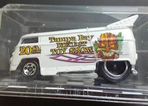 2015 Hot Wheels VW Drag Bus Tampa Bay 20th Diecast Show Limited Edition 1/30 - Picture 1 of 5