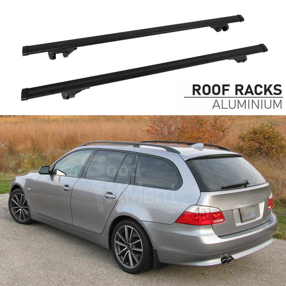 Barra transversal portaequipajes de carga para portaequipajes de techo 5 Series 530xi 535i 540i Foto 1 de 4