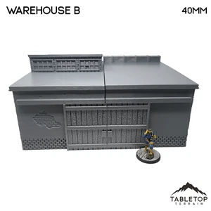 Warehouse B - Marvel Crisis Protocol Building - Tabletop Terrain MCP - Picture 1 of 9