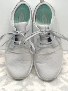 Women's Ryka Tennis Shoes Size 8.5 M Gray Lightweight Tie Mesh Outer - Picture 1 of 10