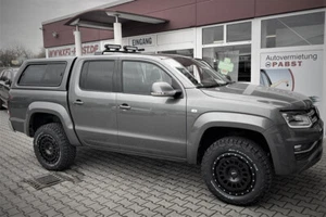für Amarok I 2H AT1 Felge 18 Zoll Twin Monotube Projekt 8,5x18 ET47 1x Anfahrsch - Bild 1 von 13