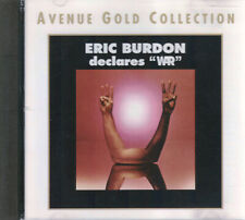 ERIC BURDON & WAR – DECLARES “WAR” - 24KT GOLD CD AVENUE GOLD – FREE SHIPPING