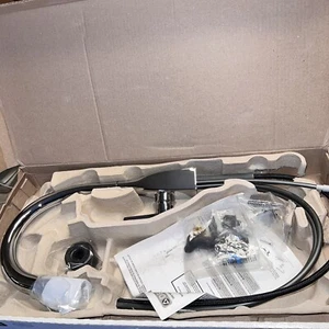 Delta 9183-DST Mateo 1.8 GPM Single Hole Kitchen Faucet, Chrome - Picture 1 of 5