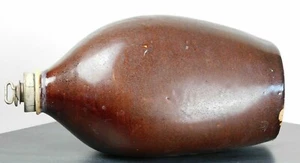 Schrader's Son, Inc, Antique, Stoneware Foot Warmer/Hot Water Bottle - Picture 1 of 12