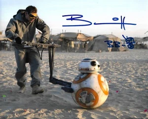 Star Wars Brian Herring BB-8 Puppenspieler signed 8 x 10 handsigniertes Foto - Bild 1 von 1