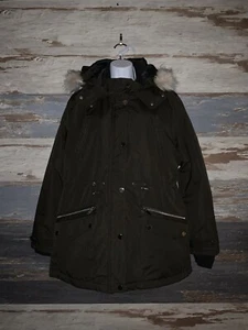 YOKI Olive Green Warm Parka Winter Ski Snow Coat Women’s Size XL NWT - Picture 1 of 9