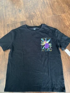 NWT GAP TEEN UNISEX BLACK HISTORY MONTH T-SHIRT Msz(8) BLACK REG$25 ORGANIC - Picture 1 of 6