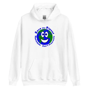Save The Planet Earth Day Shirt Adult Funny Dirty Naughty Womens Hoodie - Picture 1 of 9