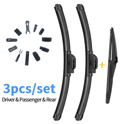 Limpiaparabrisas Xkorr 26"16"11" apto para Chevrolet Trax 2025-2024, 3 piezas Foto 1 de 3