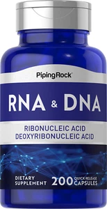 RNA DNA Supplement | 200 Capsules | Non-GMO, Gluten Free | By Piping Rock - Picture 1 of 7