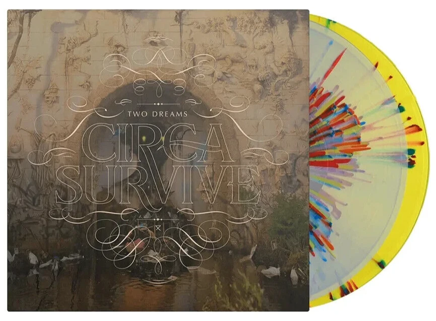 Circa Survive: Two Dreams Clear & Yellow w/Splatter Vinyl LP/3600. VIolent Waves - Image 1 of 1