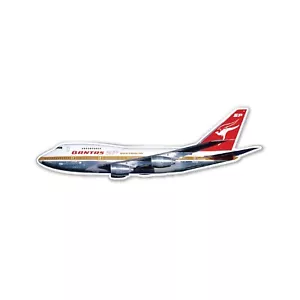 333624 QANTAS AUSTRALIA BOEING 747 PLANE LAPEL PIN BADGE AVIATION HISTORY - Foto 1 di 1