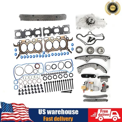 Timing chain Gasket Fit 3.5L Ford Edge Flex Taurus Lincoln MKZ MKX DOHC 09-10 — 第 1/4 张图片