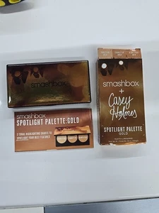 SMASHBOX Spotlight Highlighting Powder Palette  Gold - 0.30fl oz/8.61g - NIB - Picture 1 of 4