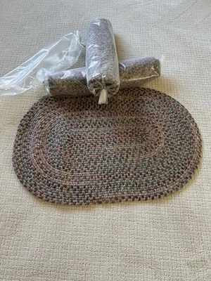 Alfombra trenzada 2 x 3 Country Curtain Berkshire III Foto 1 de 2