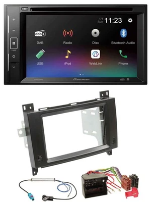 Pioneer Bluetooth MP3 USB 2DIN DAB DVD Autoradio für Mercedes Viano Vito 06-14 s - Bild 1 von 4