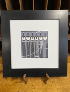 Charley Harper Charles Pier Group Pelicans Framed Art Card New Black Frame - Picture 1 of 3