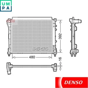 RADIATOR ENGINE COOLING DRM09006 FOR FIAT PUNTO 199B7.000/B6.000 312 0.9L 2cyl - Picture 1 of 8