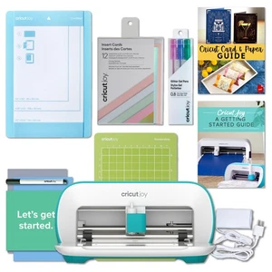 Cricut Joy Machine Card Making Bundle - Insert Cards, Mat, Gel Pens - Picture 1 of 7