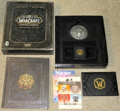 ¿Nuevo?? Juego de caja Blizzard World of Warcraft Battle for Azeroth Edición Coleccionista Foto 1 de 4