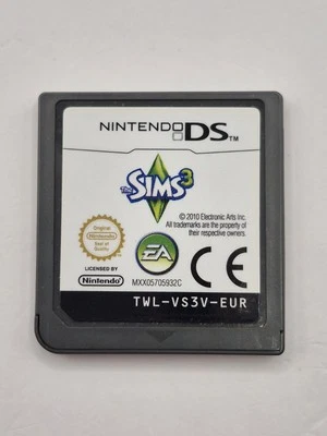 The Sims 3 (Nintendo DS, 2010)  Game Cart - PAL - Image 1 of 2
