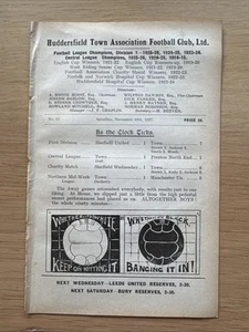 1927/28 - Huddersfield Town v Bury - Div 1 - 19 Nov 1927 - Picture 1 of 9