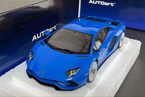 AUTOart 1/18 Lamborghini Aventador S Pearl Blue Diecast Model Car Collectible - Imagen 1 de 8