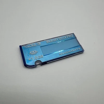 1GB SanDisk Memory Stick PRO Blue - Image 1 of 2