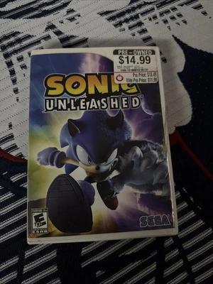Sonic Unleashed Nintendo Wii 2008 Complete Disk, Case, Manual - Image 1 of 3
