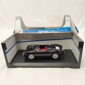 Modellino Maisto Porsche 550 RS Spyder nera sc. 1/18 esposta - Picture 1 of 6