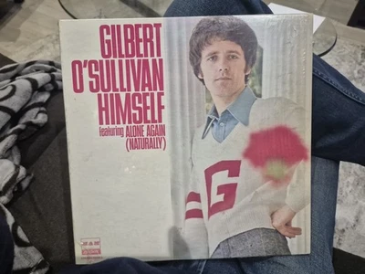 2 GILBERT O’SULLIVAN Himself ALONE AGAIN NATURALLY/ I'M A WRITER NOT FIGHTER EXC - Image 1 of 4