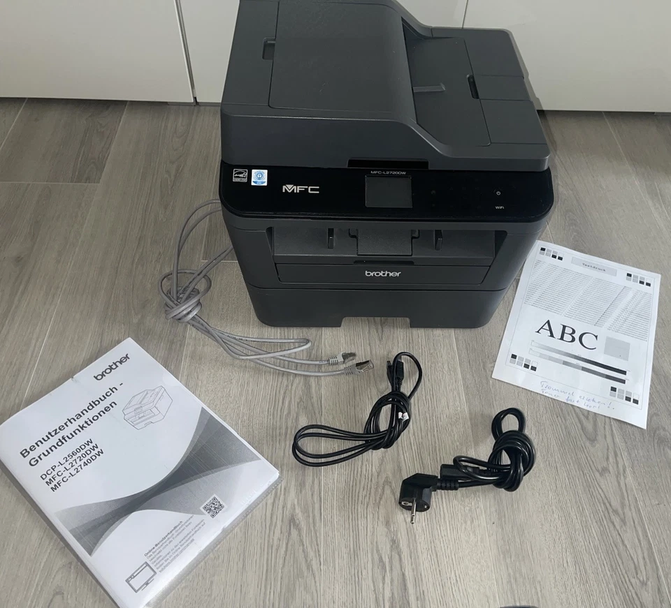 Brother MFC-L2720DW Drucker Kopier Scanner Fax Trom.+Ton. sollten bald ersetzt - Bild 1 von 4