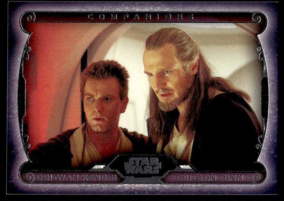 2015 Star Wars Masterwork COMPANIONS OBI-WAN KENOBI QUI-GON JINN - Image 1 of 2