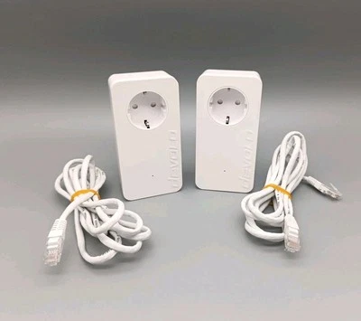 devolo dLAN 550 duo+ 500 Mbit/s Eingebauter Ethernet-Anschluss - Weiß MT 2622  - Bild 1 von 4