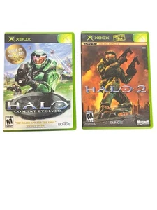 Halo: Combat Evolved GOTY & Halo 2 Bundle (Xbox) Complete CIB - MINT DISCS!!! - Picture 1 of 6