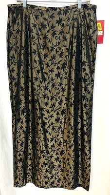 JS Collections Misses Sz 14 Skirt Maxi Evening Beaded Floral Formal/Wedding New! - Image 1 of 4
