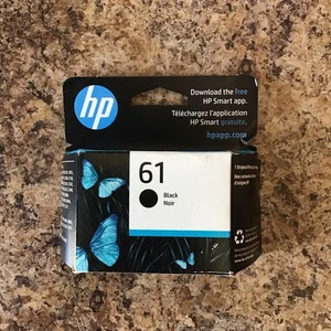 HP 61 Cartuccia di inchiostro originale nero, ~170 pagine, CH561WN#140 Scadenza: 2027 - Foto 1 di 3